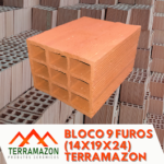 Bloco 9 furos